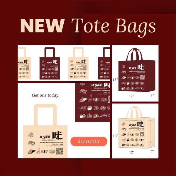 Tote Bags for To Gos